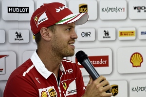 GP Belgien: Sebastian Vettel bleibt bis 2020 bei Ferrari