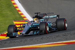 Formel 1 - 2017 - GP Belgien - Rennen: Lewis Hamilton mit Start-Ziel-Sieg