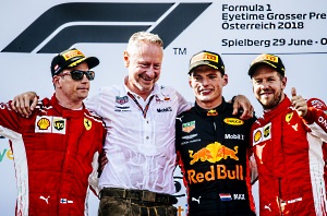 Formel 1 - 2018 - GP Österreich: Heimsieg für Red Bull durch Max Verstappen