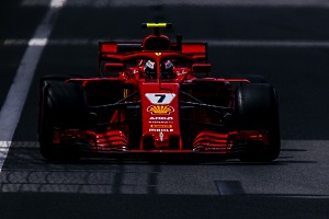 Formel 1 - 2018 - GP Aserbaidschan: Kimi Räikkönen fährt auf Rang zwei
