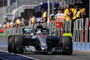 GP Australien - Qualifying - Lewis Hamilton