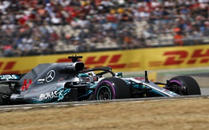 Formel 1 - 2018 - GP Deutschland: Lewis Hamilton gewinnt von Rang 14 aus