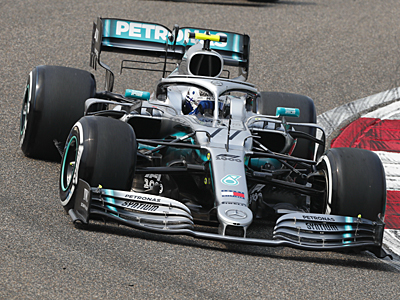 GP China - Valtteri Bottas auf dem Weg zur Pole-Position