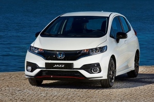 Honda Jazz - Modelljahr 2018 - steht auf der IAA 2017