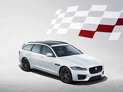 Jaguar XF Sportbrake Chequered Flag