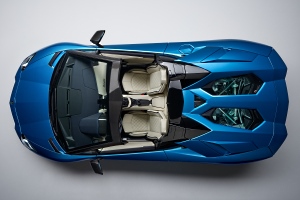 Lamborghini Aventador S Roadster  von oben