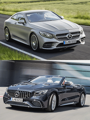 Mercedes S-Klasse Coupé und Cabrio