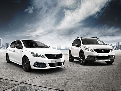Peugeot Black-Edition-Modelle 308 und 2008