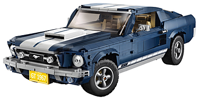 Ford Mustang als Lego-Bausatz