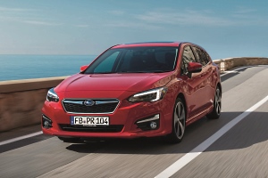 Subaru Impreza Modelljahr 2018 steht auf der IAA 2017